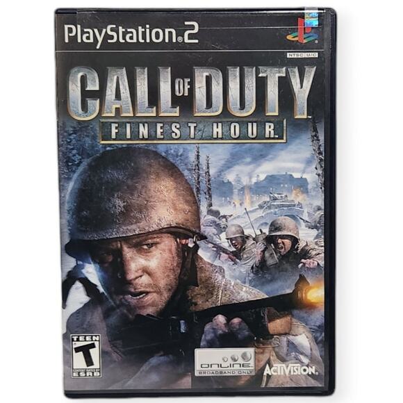 Sony PS2 Call Of Duty Finest Hour (Activision, 2004) New (Other)